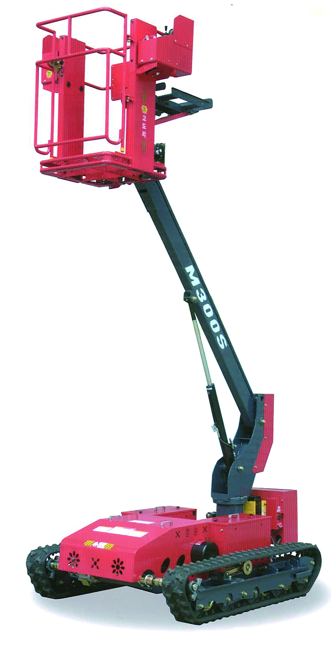 전동붐형 고소작업차 CH-M300S.