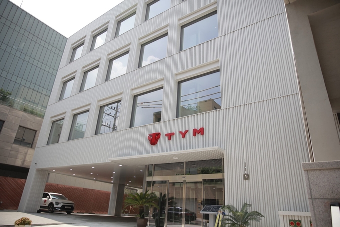 TYM 용산 신축 사옥 전경. <TYM 제공>