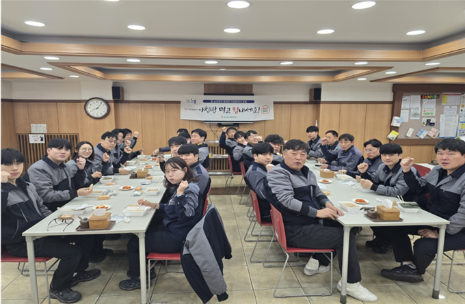 농협케미컬 임직원들이 ‘천원 아침밥 먹기’ 캠페인을 지난 3월부터 전개하고 있다.